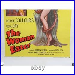 The Woman Eater (1959) Original Vintage Linenbacked One-Sheet Movie Poster