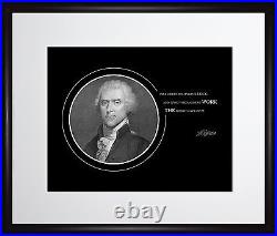 Thomas Jefferson Photo Picture, Poster or Framed Famous Inspirational Quote