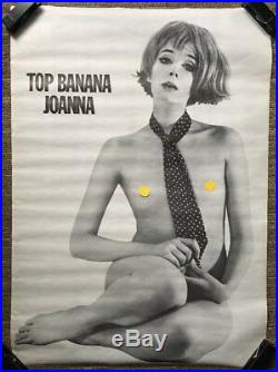 Top Banana Joanna Original Vintage Poster Movie Pin-up Personality Posters 1960s