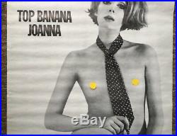 Top Banana Joanna Original Vintage Poster Movie Pin-up Personality Posters 1960s