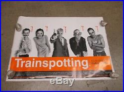 Trainspotting Comedy crime Poster Vintage 1996 movie C397