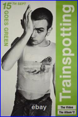 Trainspotting Goes Green The Video The Album #2 Original UK Vintage Poster 20 x