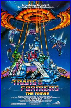 Transformers The Movie 1986 Vintage Movie Poster Art Print Wall Decor