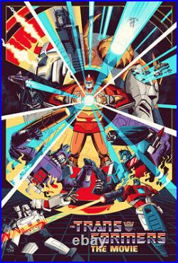 Transformers The Movie Vintage Poster Art Print Wall Decor