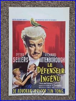 Trial And Error Vintage Foreign Movie Poster Peter Sellers