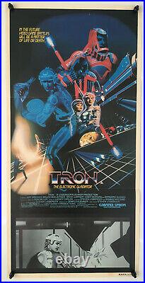 Tron Original Vintage Movie Poster 1982