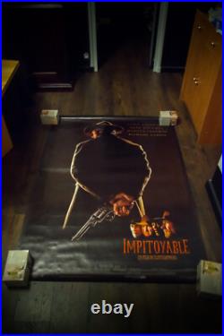 UNFORGIVEN Eastwood French Grande Rolled Vintage Movie Poster Original 1992