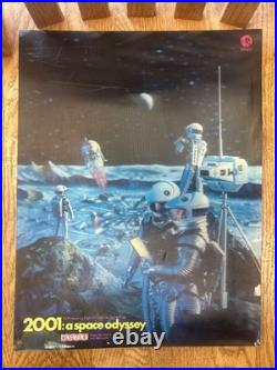 VINTAGE CINERAMA 2001 A SPACE ODYSSEY MOVIE LENTICULAR 3D Poster Rare Wow