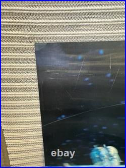 VINTAGE CINERAMA 2001 A SPACE ODYSSEY MOVIE LENTICULAR 3D Poster Rare Wow