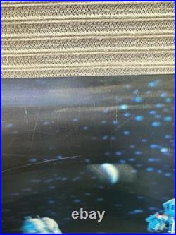 VINTAGE CINERAMA 2001 A SPACE ODYSSEY MOVIE LENTICULAR 3D Poster Rare Wow