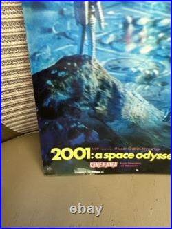 VINTAGE CINERAMA 2001 A SPACE ODYSSEY MOVIE LENTICULAR 3D Poster Rare Wow