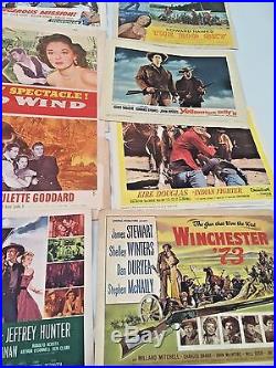 VINTAGE HOLLYWOOD Over 50+ Movie Posters & Lobby Cards- 40's, 50's &60's-RARE