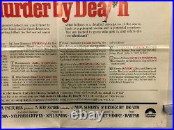 VINTAGE MOVIE POSTER 1976 Murder By Death One Sheet 27X41 Original White Variant