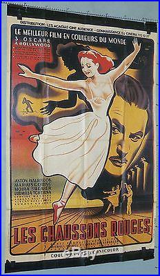 Vintage Movie Poster Film The Red Shoes Les Chaussons Rouges