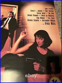 VINTAGE MOVIE POSTER Pulp Fiction Early Filming Era