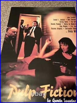 VINTAGE MOVIE POSTER Pulp Fiction Early Filming Era