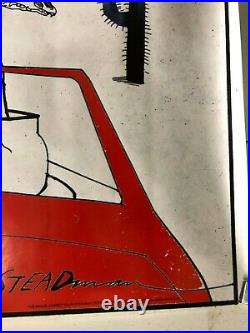 VINTAGE MOVIE POSTER Ralph Steadman Fear And Loathing The Savage Journey