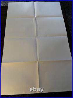 VINTAGE MOVIE POSTER The Color Of Money One Sheet Tom Cruise 1986 Newman