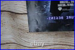 VINTAGE Matrix 1999 Original Movie Poster 27x40 Double Sided Mirror Keanu Reeves