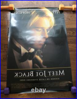 VINTAGE Meet Joe Black 1998 Original Movie Poster 27x40 Rolled Double Sided
