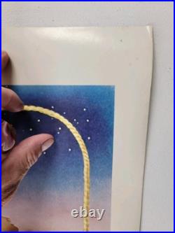 VINTAGE ORIGINAL 1974 BLAZING SADDLES 1 SHEET MOVIE POSTER 27 x 41