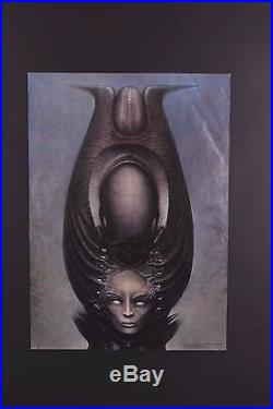 VINTAGE ORIGINAL 1984 H. R. GIGER No. 246 ALIENS UGLY PRODUCTIONS MOVIE POSTER