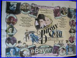 VINTAGE ORIGINAL FILM POSTER BUGSY MALONE 1976 Alan Parker 30 x 40 A/F