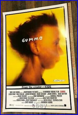 VINTAGE POSTER Gummo Original One Sheet Single Sided 1998 Harmony Korine