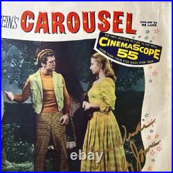 VNTG Feb. 16,1956 CAROUSEL Premiere Movie Poster Signed By Shirley Jones