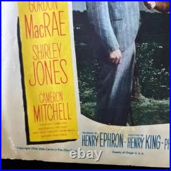 VNTG Feb. 16,1956 CAROUSEL Premiere Movie Poster Signed By Shirley Jones