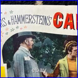 VNTG Feb. 16,1956 CAROUSEL Premiere Movie Poster Signed By Shirley Jones