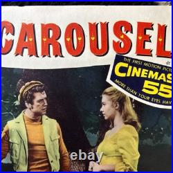 VNTG Feb. 16,1956 CAROUSEL Premiere Movie Poster Signed By Shirley Jones
