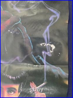 VTG 1982 Harrison Ford BLADE RUNNER Original Folded Movie Poster 27x41 RARE