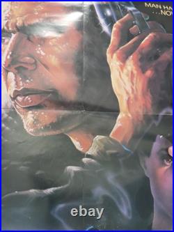 VTG 1982 Harrison Ford BLADE RUNNER Original Folded Movie Poster 27x41 RARE