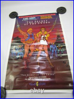 VTG 1985 He-Man and She-Ra In the Secret of the Sword Movie Poster Promo