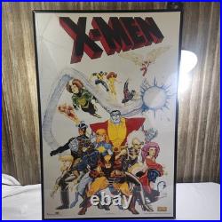 VTG 1987 Original 23X35 Poster X-Men OOP Marvel Entertainment Art Arthur Adams