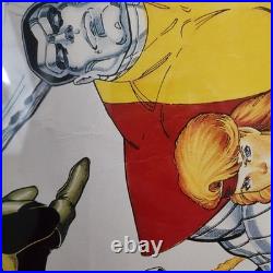 VTG 1987 Original 23X35 Poster X-Men OOP Marvel Entertainment Art Arthur Adams