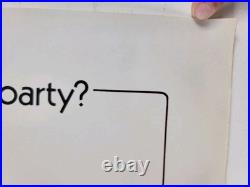 VTG April Fools Day Horror Movie Poster Original 1986 27x41 Slasher ROLLED