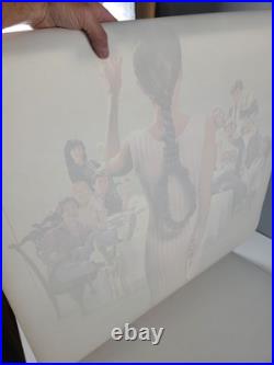 VTG April Fools Day Horror Movie Poster Original 1986 27x41 Slasher ROLLED