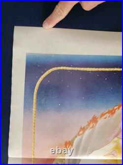 VTG BLAZING SADDLES ORIGINAL 1 SHEET MOVIE POSTER FOLDED 27 x 41 VGUC 1974