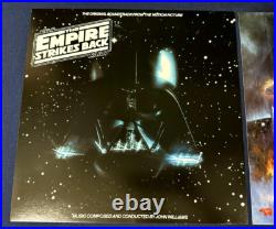 VTG Orig 1980 Star Wars The Empire Strikes Back 12x12 Promo Soundtrack Posters