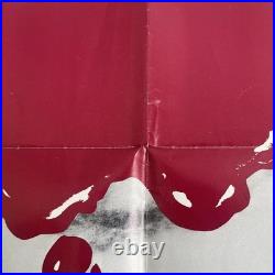 VTG Original 1976 SNUFF Horror Movie Poster 27x41 Grindhouse Exploitation Cult