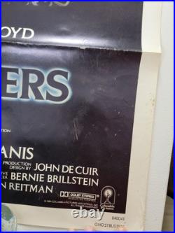 VTG Original 1984 GHOSTBUSTERS 27x41 Movie Poster VGUC