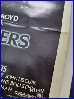 VTG Original 1984 GHOSTBUSTERS 27x41 Movie Poster VGUC