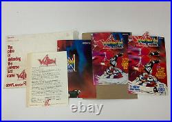 VTG Original 1986 Voltron Video Store Promo Packet - Movie Poster & Standee