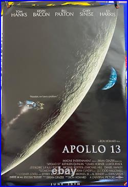 VTG Original Advance Apollo 13 D/S One Sheet Movie Poster 1995