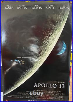 VTG Original Advance Apollo 13 D/S One Sheet Movie Poster 1995