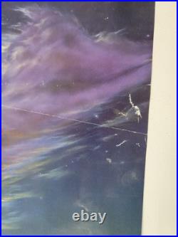 VTG Original Return Of The Living Dead Part 2 27x41 Movie Poster VGUC Horror