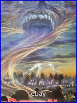 VTG Original Return Of The Living Dead Part 2 27x41 Movie Poster VGUC Horror