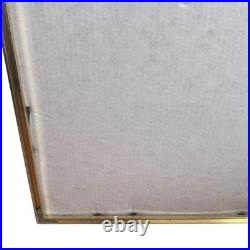 VTG Peter Pan Disney Theater Display Sign Ad Heavy Stock Poster Framed Retail